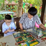 บ้านไม้เรือนเดิม ริมคลองบางเหรียง