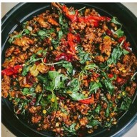 ไก่ฉ่ำซอส+มาม่าเกาหลี ขอนแก่น