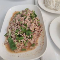 เมนูของร้าน แอน คอหมูย่าง