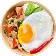 กะเพรา background