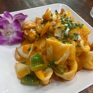 เมนูของร้าน ฟาร์มกุ้งทองซีฟู้ด -