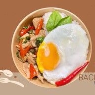 กะเพรา background