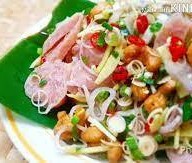 เมนูของร้าน เจ๊ดายำแหนม สุขุมวิท71