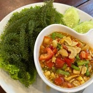 เมนูของร้าน บ้านเขาหลักซีฟู๊ด