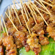 เนื้อย่าง-หมูย่าง 7-11 สวนส้ม บางหัวเสือ