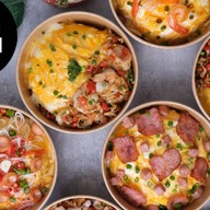 ชะบา ข้าวไข่ข้นอิ่มพุงแตก (ผัดกะเพรา คั่วพริกเกลือ ตามสั่ง) ลาดสวาย