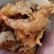 เมนูของร้าน ต้นเย็นตาโฟกุ้งทอด