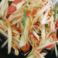 เมนูของร้าน พริกแดง ไก่บ้านย่าง-ส้มตำ-ยำ แจ่วฮ้อน