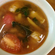 เมนูของร้าน พริกแดง ไก่บ้านย่าง-ส้มตำ-ยำ แจ่วฮ้อน