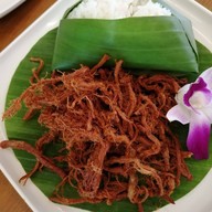 เมนูของร้าน พริกแดง ไก่บ้านย่าง-ส้มตำ-ยำ แจ่วฮ้อน
