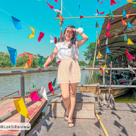 บรรยากาศ บ้านสวนริมคลอง เชียงราก