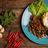 คลั่งกะเพรา อาหารตามสั่ง(คลองแห) คลองแห