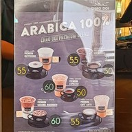 เมนู ชาวดอย คอฟฟี่ ปั๊มคาลเท็ก บางเค็ม ฝั่งขาเข้า กทม.