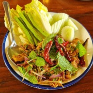 เมนูของร้าน ตำกระเทย สกลนคร