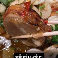 เมนูของร้าน หมึกลุงเดช งามวงวาน