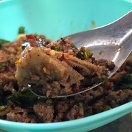 เมนูของร้าน อีสานมาเด้อ หลังตลาดเทิดไท