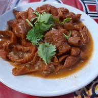 เมนูของร้าน อ้อมใหญ่ขาไก่ปูดอง
