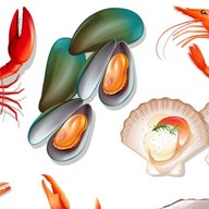 กุ้งเผา หอยลวก  น้องมายด์