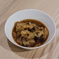 เมนูของร้าน กินกัน ข้าวหมูย่าง( เส้นแซ่บ) ถนนนางลิ้นจี่