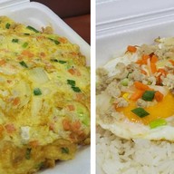 MINNIE ไข่เจียวบุฟเฟ่ต์ ไข่เจียวแกงชุด อาหารจานเดียว