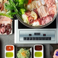 หมูจุ่ม หมูกะทะ ชั่งกิโล ตลาดนาก่วมใต้