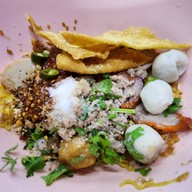 เมนูของร้าน ชาละวันเย็นตาโฟ  @อ่อนนุช 38/1