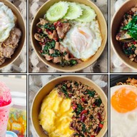 กะเพรา ไข่ข้น กะเพราหมูกรอบ ซ.บ่อดิน กระเพราเผ็ดร้อน ซอยบ่อดิน