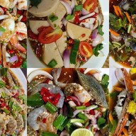 ส้มตำ ไก่ย่าง(ลาบร้อยเอ็ด+ยโส)