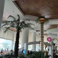 บรรยากาศ The Cafe โรงแรมมณเฑียร ริเวอร์ไซด์