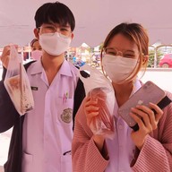 ปังปิ้ง ชาไข่มุก Tokuni Cafe ตลาดดีดีแลนด์ ปังปิ้ง ชาไข่มุก หน้าปั๊ม ปตท.ตลาดดีดีแลนด์