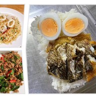 “ข้าวปลาแกะ”อาหารตามสั่ง เขาดิน-สวนเสือ