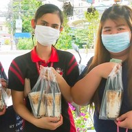 ปังปิ้ง ชาไข่มุก Tokuni Cafe ตลาดดีดีแลนด์ ปังปิ้ง ชาไข่มุก หน้าปั๊ม ปตท.ตลาดดีดีแลนด์