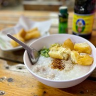 เมนูของร้าน โจ๊กจะรวมใจ  สามแยกพระสมุทรเจดีย์