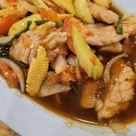 เมนูของร้าน ข้าวต้มปูทอง