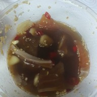 เมนูของร้าน อาเหม๋ง (กุ้งดอง แซลมอนดอง ปูไข่ดอง) นนทบุรี