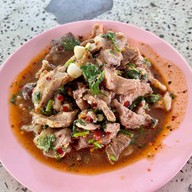 เมนูของร้าน ไก่ย่างแปดริ้ว -