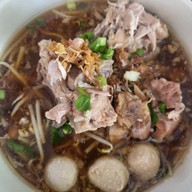 เมนูของร้าน ขาหมู เยาวราช บ้านดู่