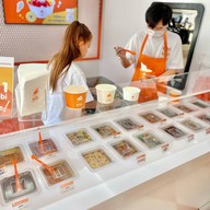 เมนูของร้าน bibi Frozen Yogurt Pattaya