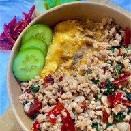 กะเพรา background