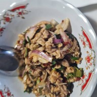 เมนูของร้าน ลาบยโสและอาหารป่าบ้านสร้างแต้1 อาหารอีสานและอาหารป่า