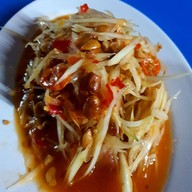 เมนูของร้าน ส้มตำคำปลาย