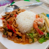 เมนูของร้าน นั่งกินลมชมเขาวัง