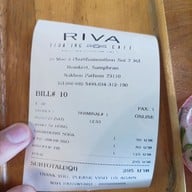 เมนู RIVA Floating Cafe ปานเทวี ริเวอร์ไซด์ รีสอร์ท แอนด์ สปา