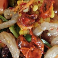 ส้มตำ ปากปลาแดก