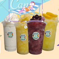 นันสต็อปสมูทตี้ผลไม้ปั่นและกาแฟโบราณ