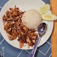 เมนูของร้าน ขาหมูกรอบ บายเชฟเดย์ โลตัส รังสิต