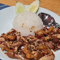 เมนูของร้าน ขาหมูกรอบ บายเชฟเดย์ โลตัส รังสิต