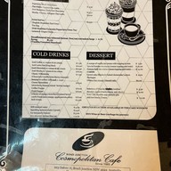 Cosmopolitan Cafe Bondi Junction