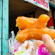เมนูของร้าน ปาท่องโก๋เสวย ศาลเจ้าพ่อเสือ