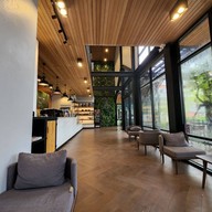 บรรยากาศ Café Amazon ปั๊มปตท. พัฒนาการ ริมถนนระหว่างซอยพัฒนาการ 64-62